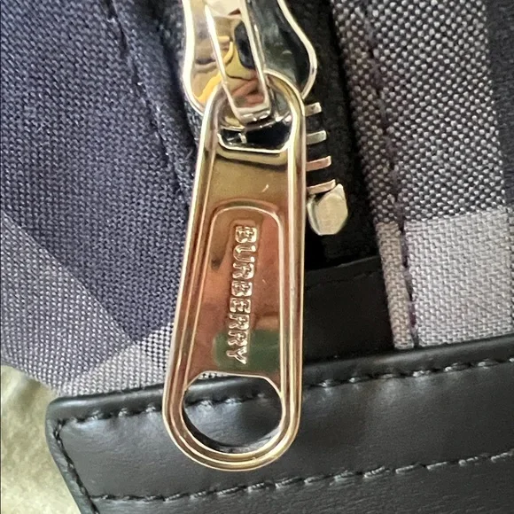 Burberry Black and Red Plaid Belt Bag - Picture 12 of 12